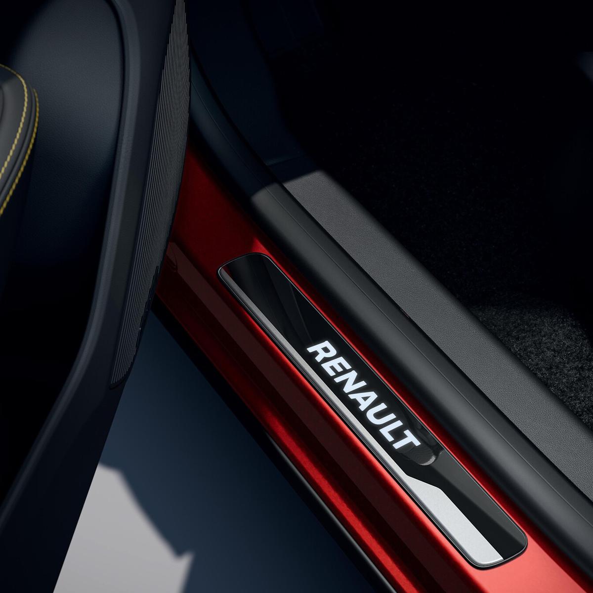podświetlane listwy progowe Renault